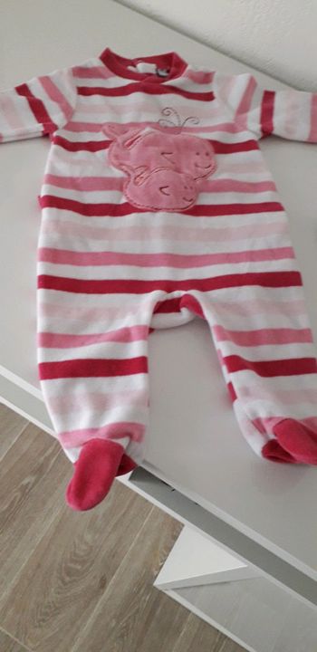 Pyjama velours 3 mois