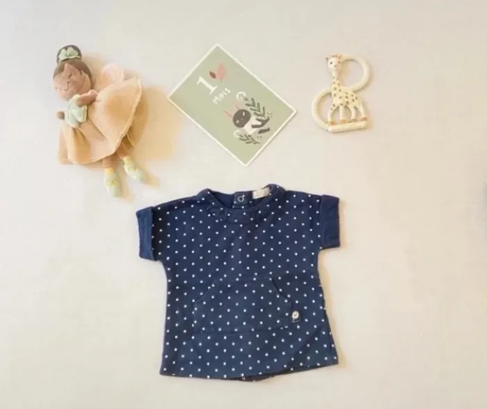 Tee shirt Bebe a pois