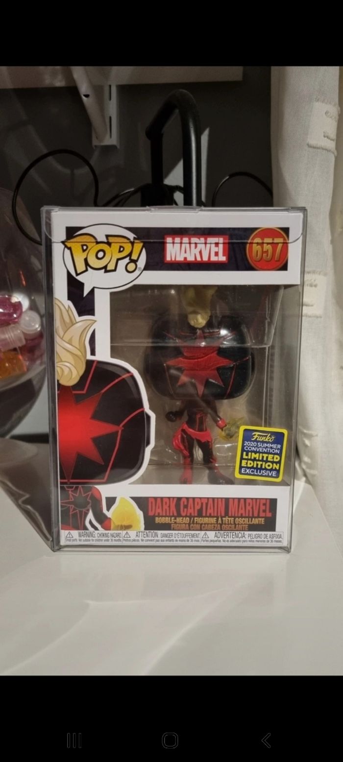 Pop dark captain marvel