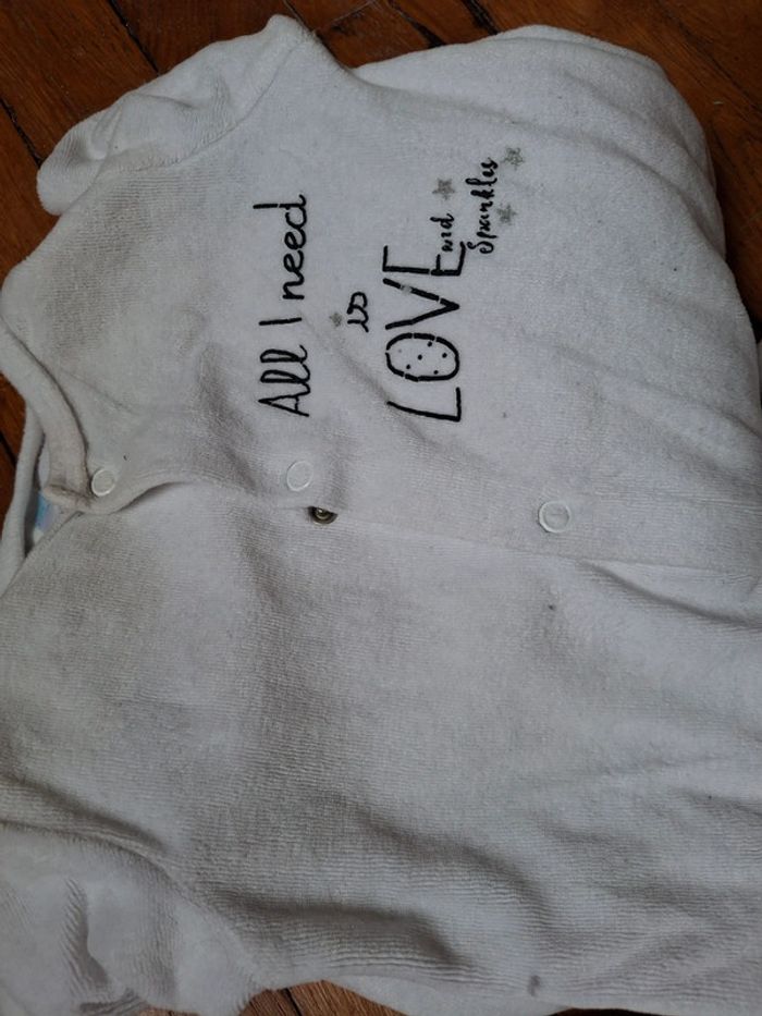 Lot 5 pyjamas neutre/mixte sergent major/absorba/vertbaudet 6 mois - photo numéro 4