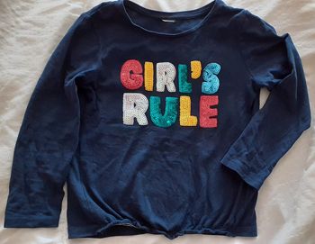 Haut manches longues fille 5-6 ans