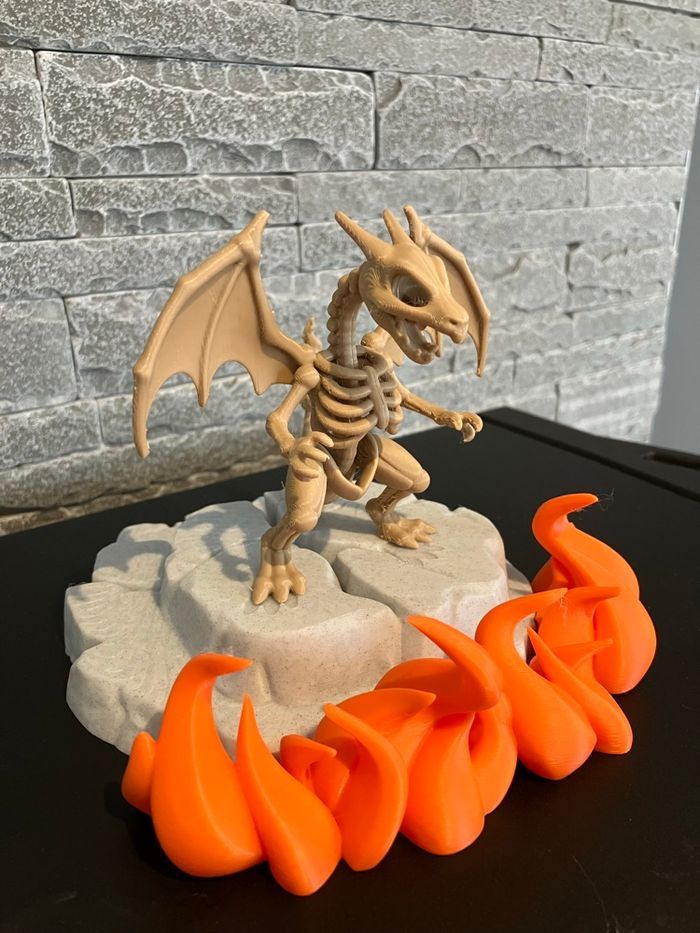 Figurine dracofeu Pokémon - photo numéro 3