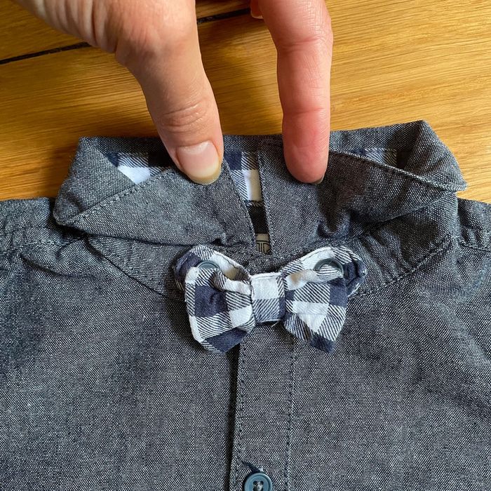 Ensemble chemise + gilet La Redoute 3 ans - photo numéro 2