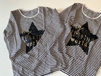 Lot de 2 t-shirts Vertbaudet T. 10 ans