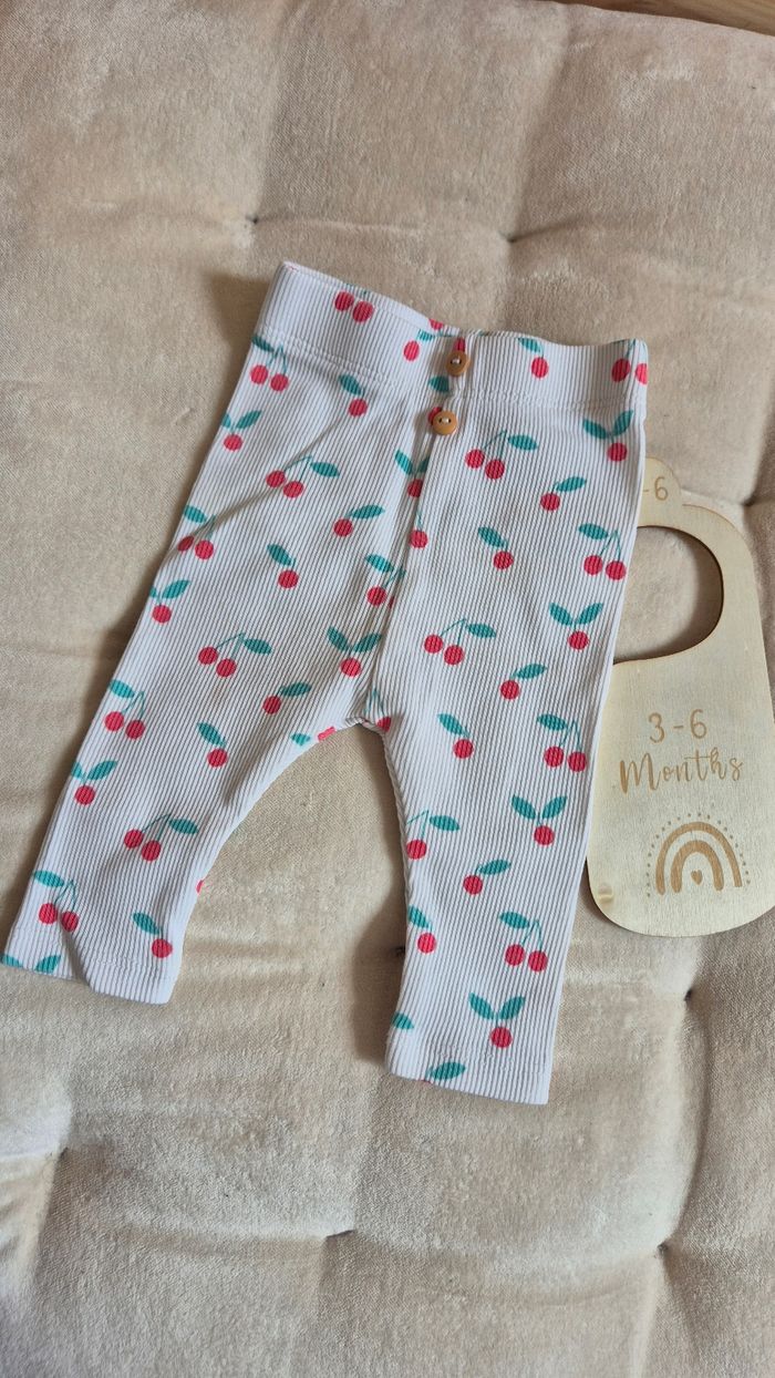 Lot de 2 leggings côtelé - photo numéro 2