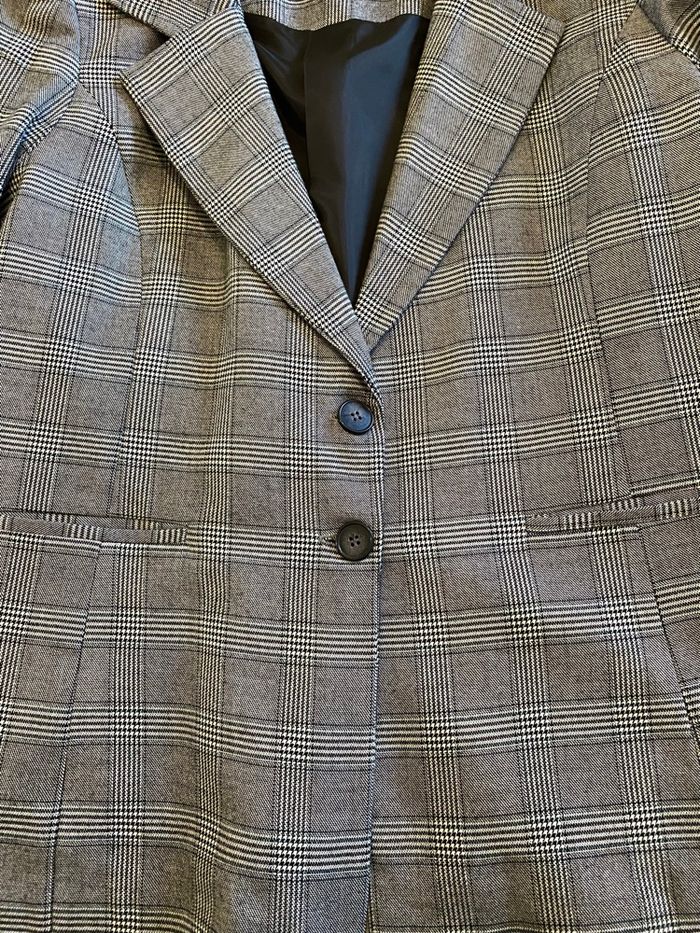 Veste blazer Prince de Galles 3S Stylist - photo numéro 5