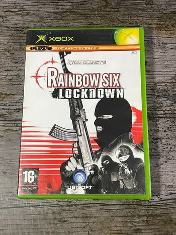 Tom Clancy’s Rainbow Six Lockdown - Xbox Complet Version Française Microsoft