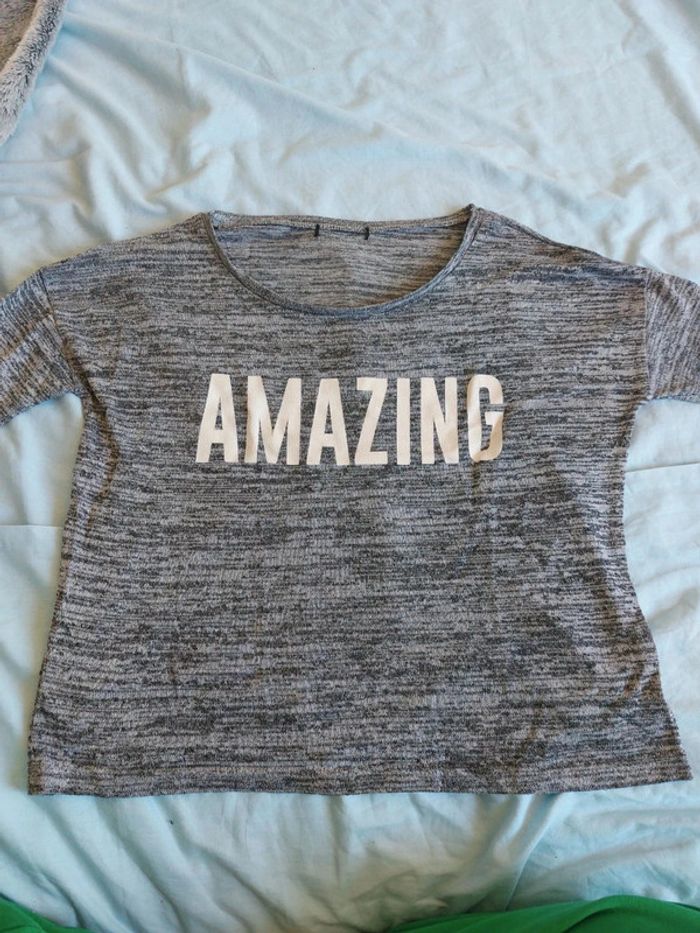 Tee shirt léger ample amazing