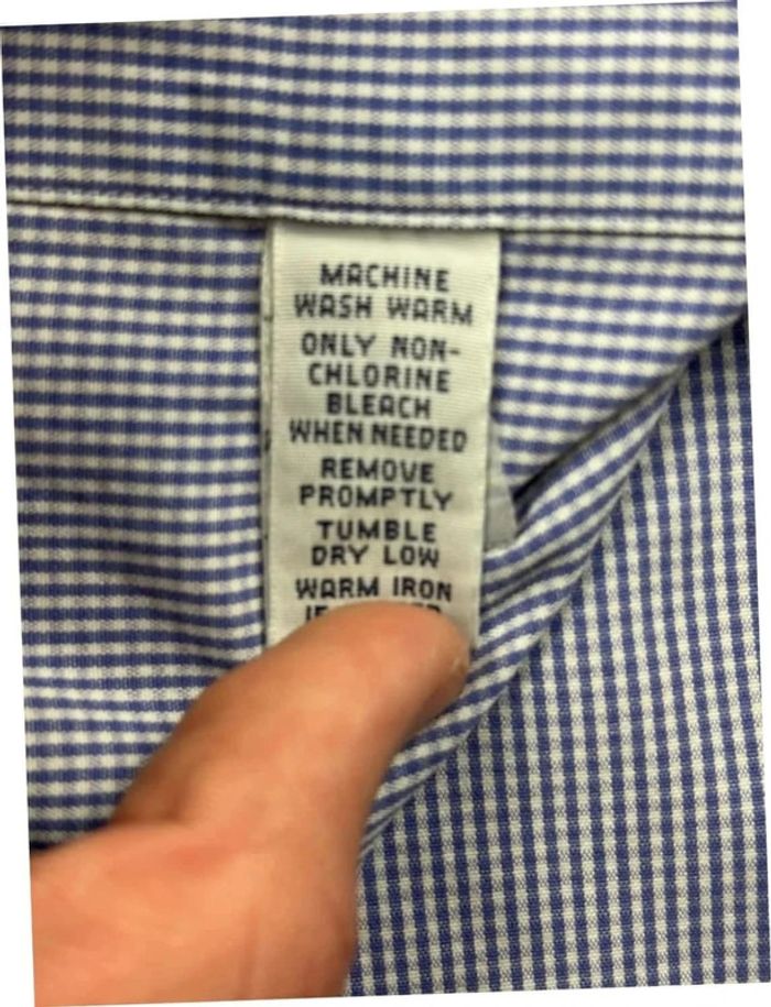 Chemise shirt Ralph Lauren bleu à rayure old money taille L - photo numéro 10