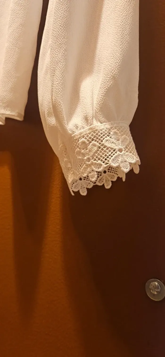 Blouse blanche Naf-Naf - photo numéro 4