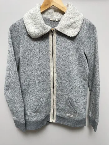 Roxy grey cotton jacket Womens M