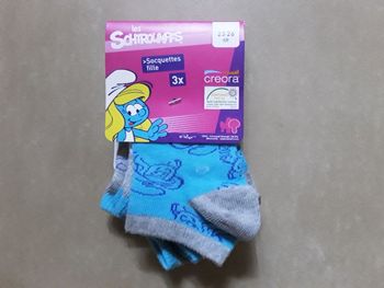 Lot 3 paires socquettes fille 23-26 NEUVES