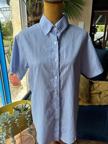 Chemise été à rayures