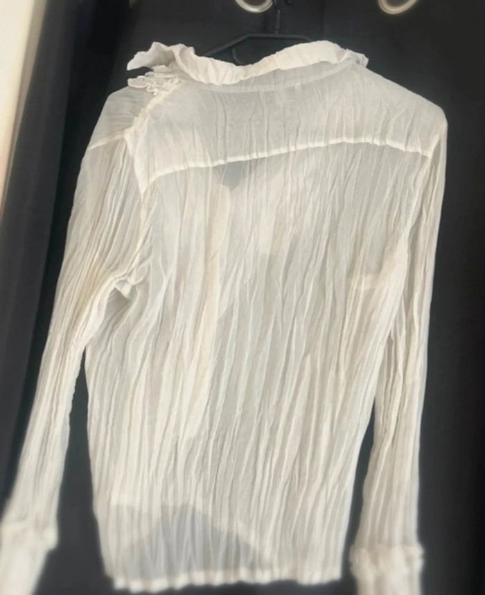 Chemise vintage neuve - taille 42 - parfaite look chic ou casual - photo numéro 3