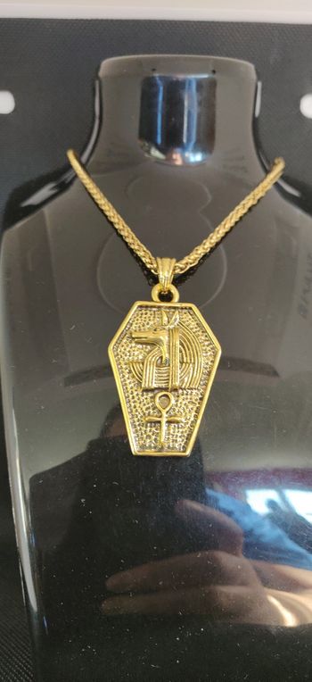 Collier Egypte Anubis 