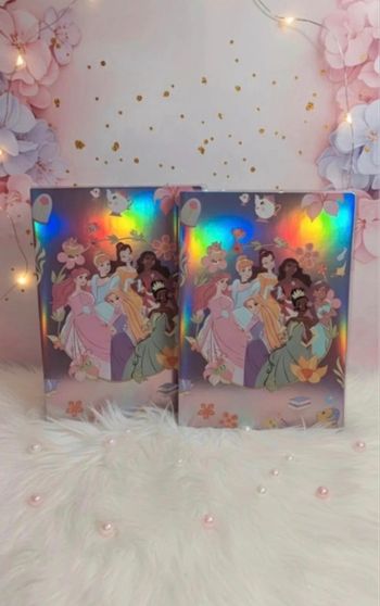 Disney - Lot de 2 Grandes Cartes Holographiques - Taille A4 - Multicolore