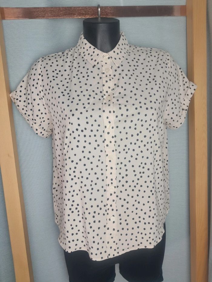 Samsoe samsoe chemise manches courtes blouse T.36/38