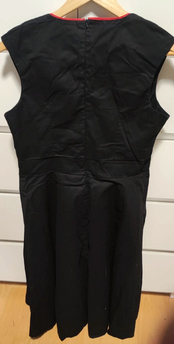 Belle robe noir style vintage taille L neuve - photo numéro 9