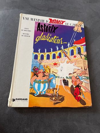 Bd Astérix gladiateur 