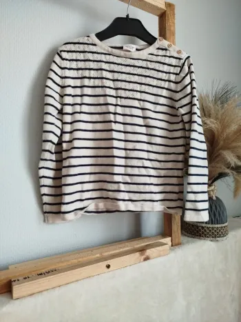 Pull marinière Tape à l'oeil 6ans