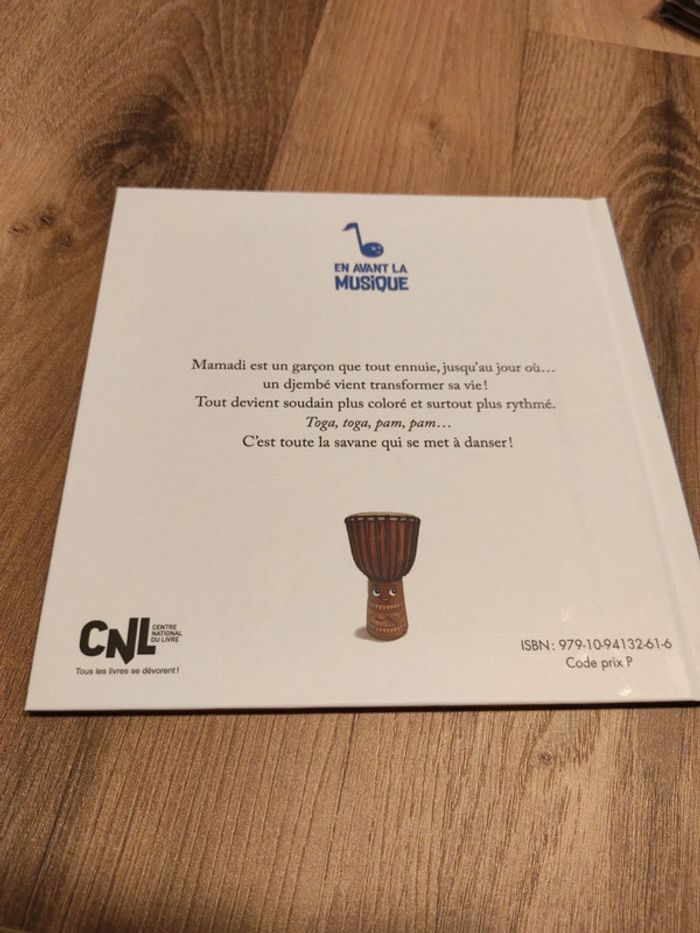 Livre : Le Djembé qui fait danser - photo numéro 2