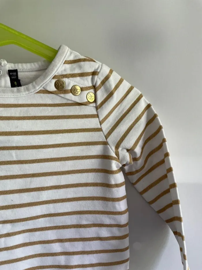 T-shirt 3 ans sergent major - photo numéro 2