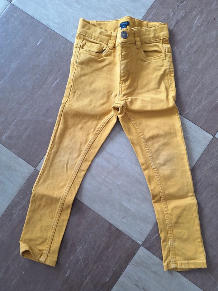 Pantalon moutarde skinny