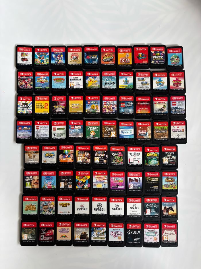 Jeu switch (prix en descriptif