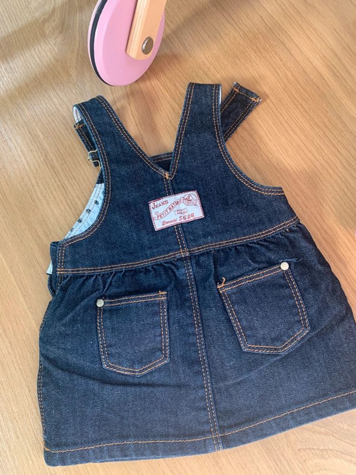 Robe en jeans petit bateau 3 mois - photo numéro 4