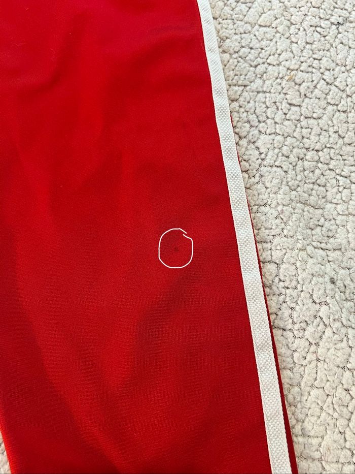 Ensemble jogging adidas rouge et blanc - photo numéro 5