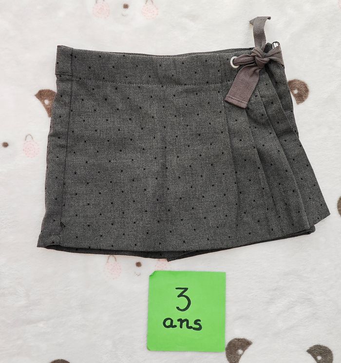 Jupe short enfant fille Okaïdi 3 ans - photo numéro 2