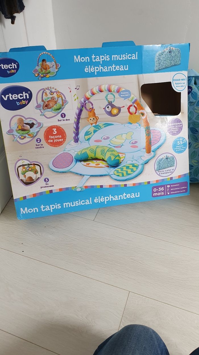Tapis de jeu musical elephanteau Vtech - photo numéro 7