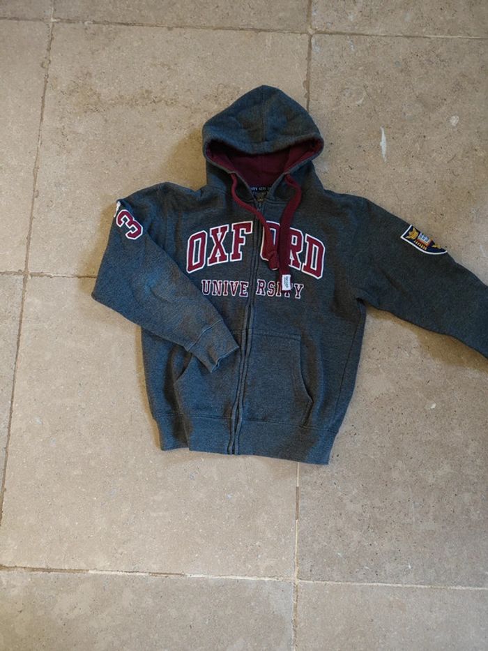 Pull à capuche et à tirette Oxford Merchandise taille S