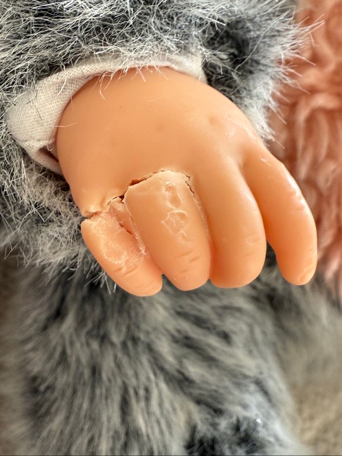 Poupée Anne gueddes lapin Environ - photo numéro 4