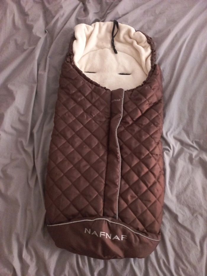 Couffin chaud poussette molletonné