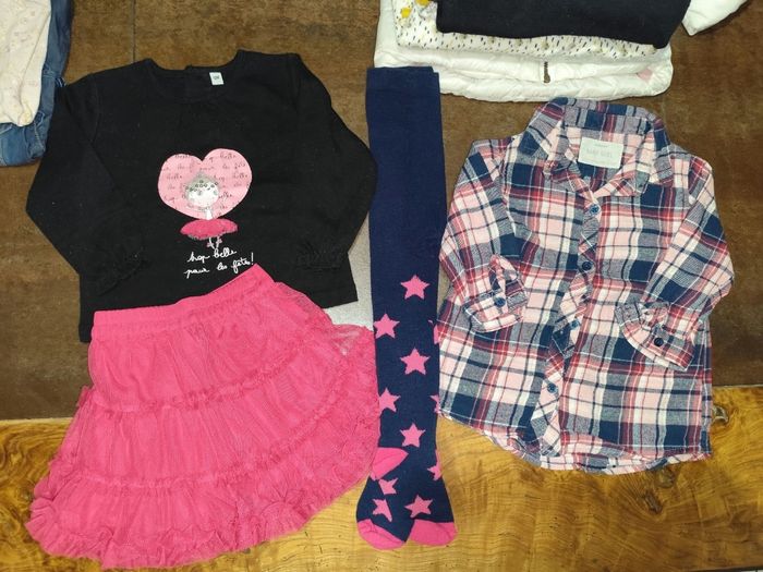 Lot vêtements fille 12 mois hiver - photo numéro 7