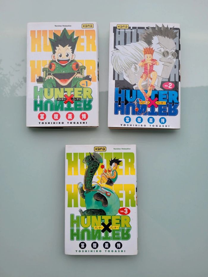 3 Mangas Hunter x Hunter volumes 1, 2 et 3 (39)