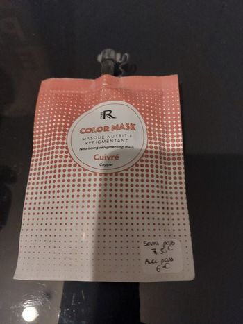 Masque nutritif cuivre