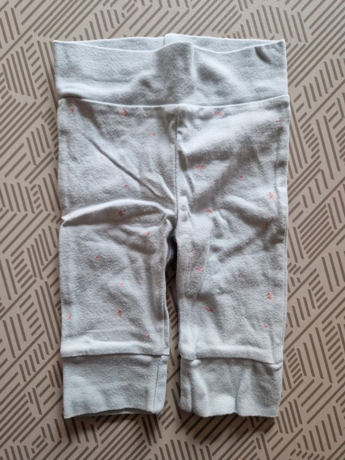 Legging fille Orchestra bleu ciel naissance 50 cm