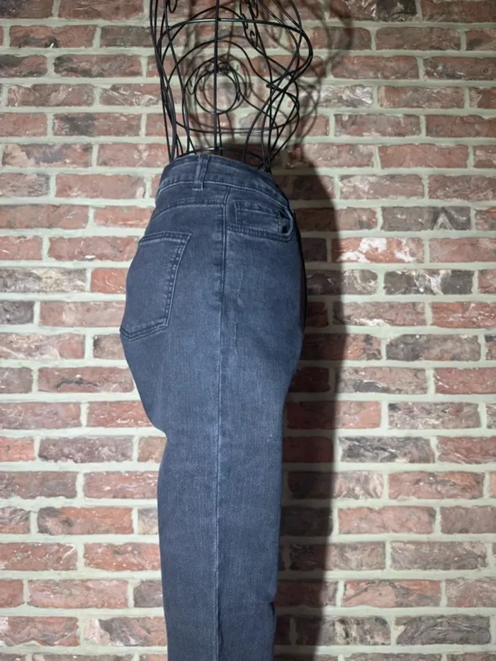 Jeans skinny noir taille haute Kiabi Taille XS/34 - photo numéro 13