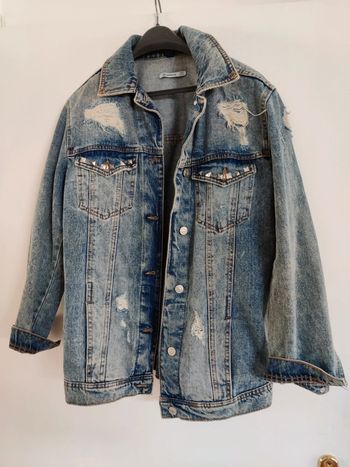 Veste en jean oversize