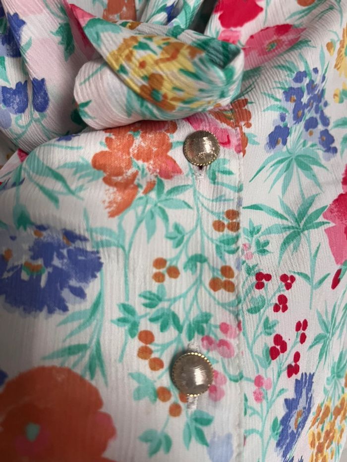 blouse à fleurs - photo numéro 5