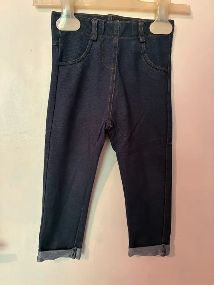 Legging effet jeans, 24 mois, Kiabi. - photo numéro 3