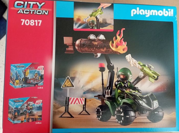 Playmobil 70817 - Starter Pack Policier et démineur - photo numéro 3
