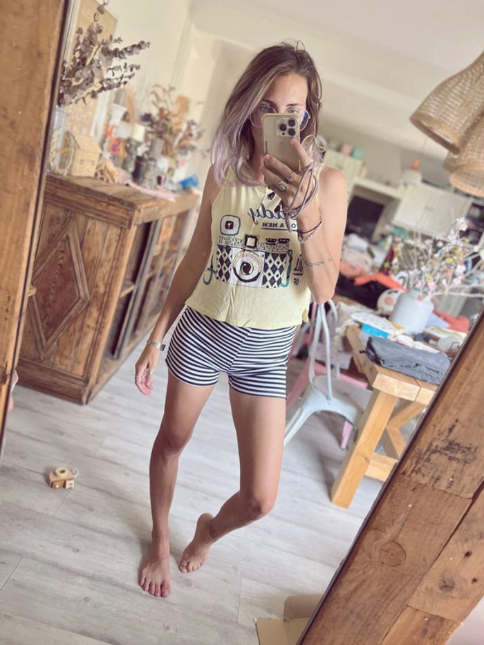 Ensemble short débardeur femme Neuf - photo numéro 4