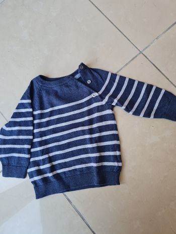 Pull garçon 12 mois