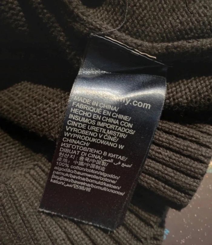 Pull Tommy jean taille L en très bon état - photo numéro 5