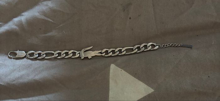 Gourmette Lacoste homme - photo numéro 3