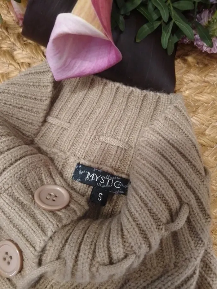 poncho mystic taille S - 100% acrylique - photo numéro 4
