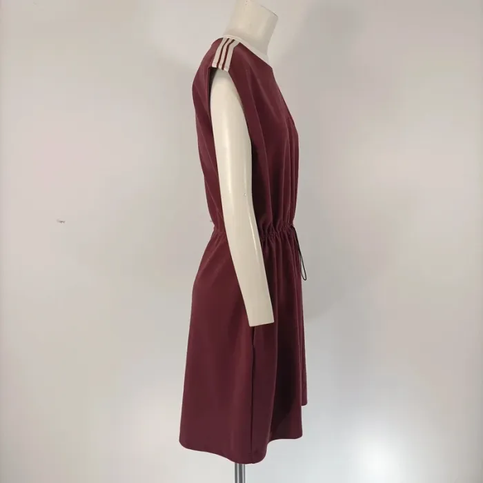 Robe sportswear bordeaux Fit Boutique style rétro taille S neuve A006 - photo numéro 6